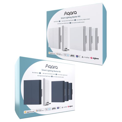 Aqara Smart Lighting Starter Kit (White / Grey)