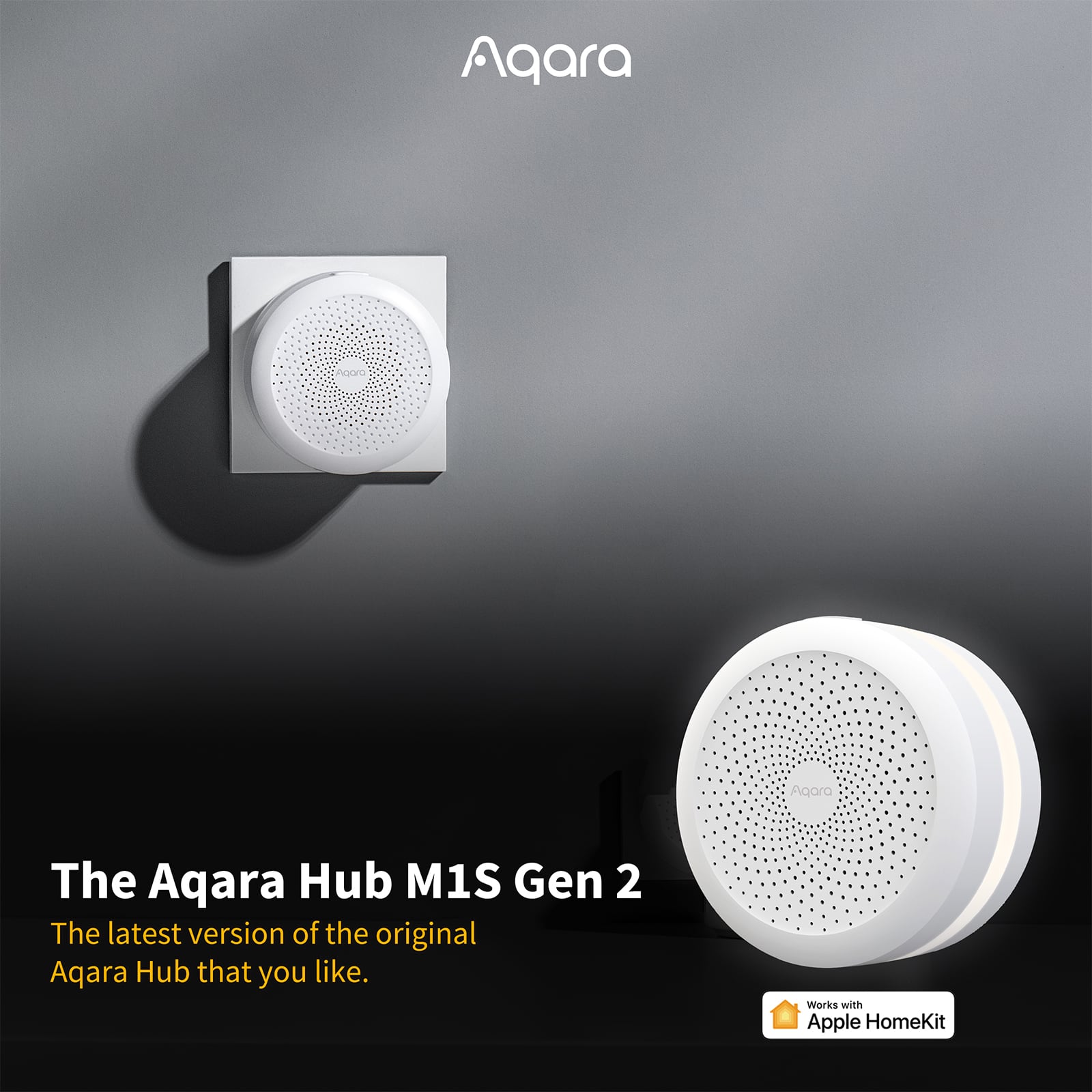 Aqara Hub M1S Gen 2 (EU plug version with free EU – UK adapter)