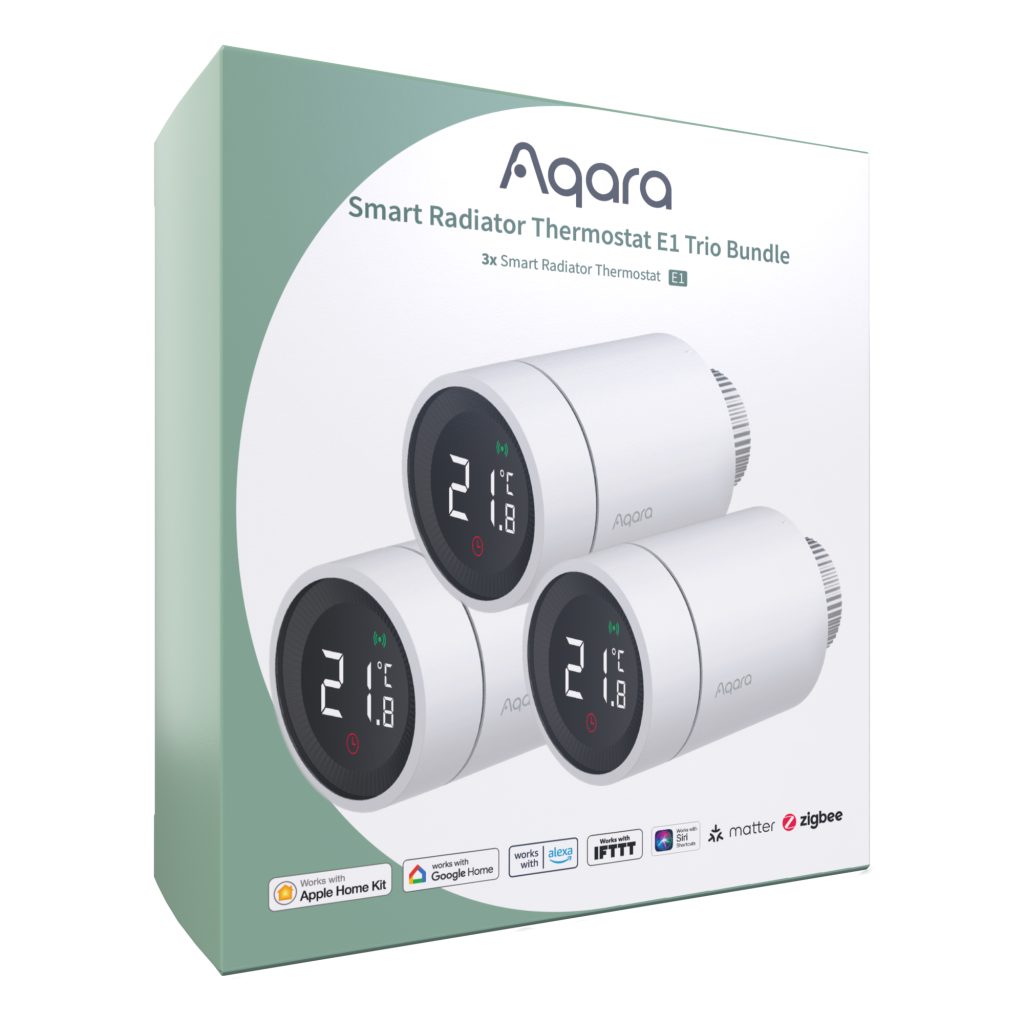 Radiator Thermostat Bundle - Aqara UK Shop