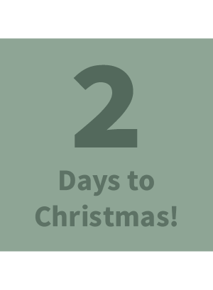 2 days to Christmas!